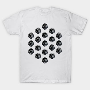 Nerd D20 role game T-Shirt